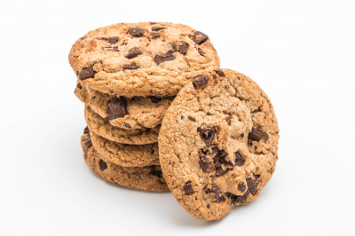 Cookies with dark chocolate chips